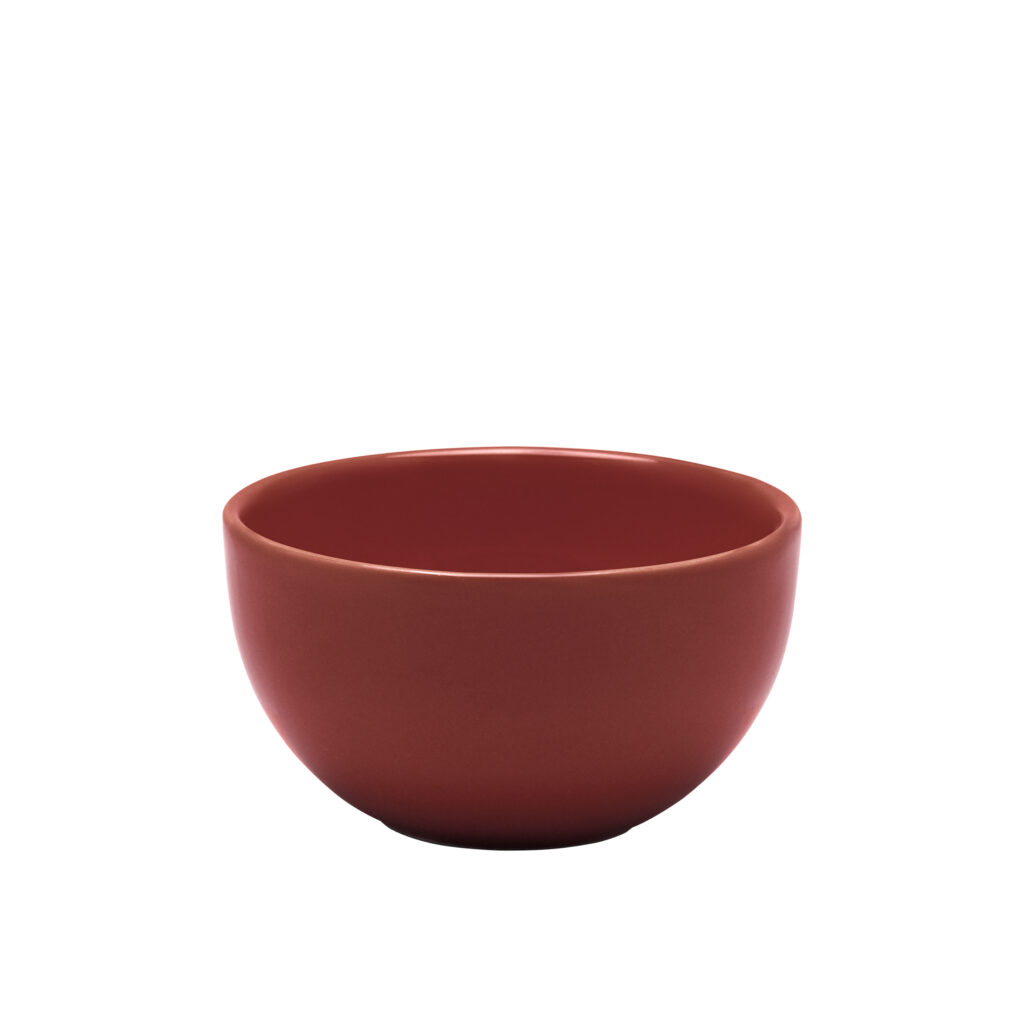 Миска BAZAR TIGELA COLORIDA VERMELHO CANELA 300мл d11см Oxford, 160364