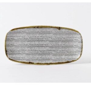 Блюдо прямоугольное CHEFS 29,8х15,3см, без борта, цвет Stone Grey, Studio Prints SPSGXO111