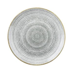 Тарелка мелкая 26см, без борта, цвет Stone Grey, Studio Prints SPSGEV101