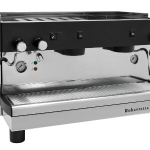 КОФЕМАШИНА ПОЛУАВТОМАТ ROBUSTEZZA STH2M/ ЧЕРНАЯ+ВЫСОКАЯ ГРУППА МУЛЬТИФАЗНАЯ