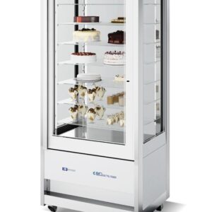 ВИТРИНА КОНДИТЕРСКАЯ ISA CRISTAL TOWER PASTRY 93 H206 RV TN WHITE