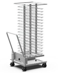 ТЕЛЕЖКА ДЛЯ ТАРЕЛОК ДЛЯ ПЕЧЕЙ GN1/1 UNOX XEVTL-102P