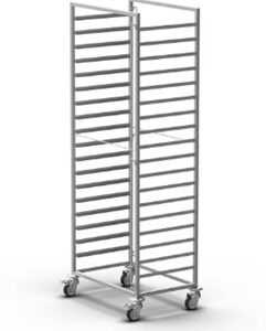 ТЕЛЕЖКА ДЛЯ ПРОТИВНЕЙ 600Х400 UNOX XTB0005